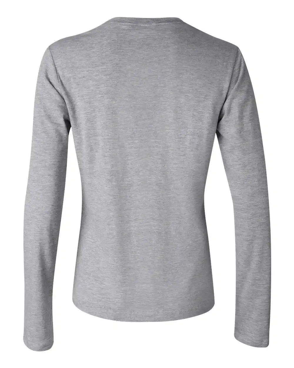 Bella + Canvas 6500 Women’s Jersey Long Sleeve Tee - Athletic Heather