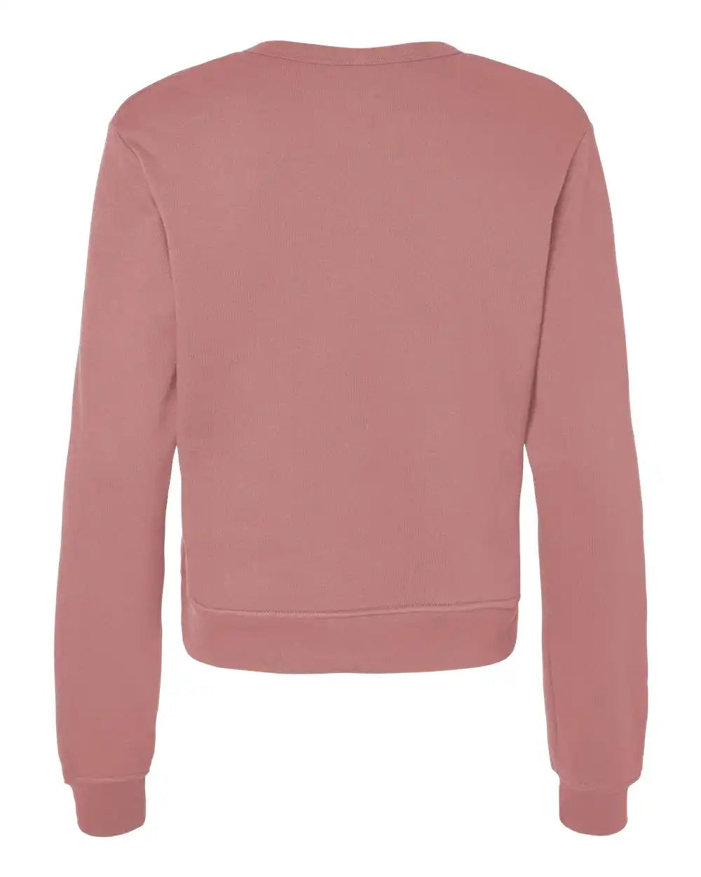 Bella + Canvas 7511 Women’s Sponge Fleece Classic Crewneck Sweatshirt - Mauve
