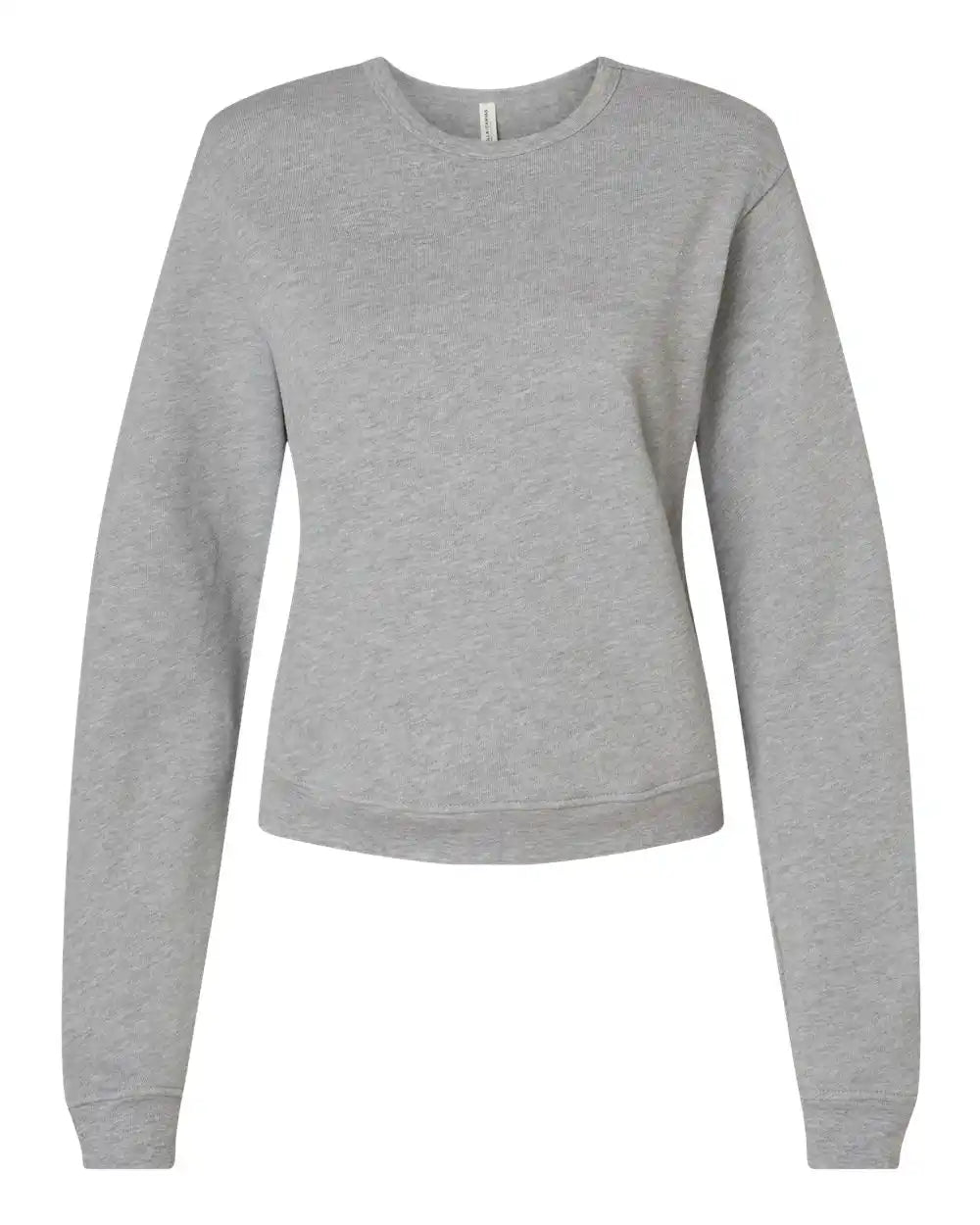 Bella + Canvas 7511 Women’s Sponge Fleece Classic Crewneck Sweatshirt - Athletic Heather - s