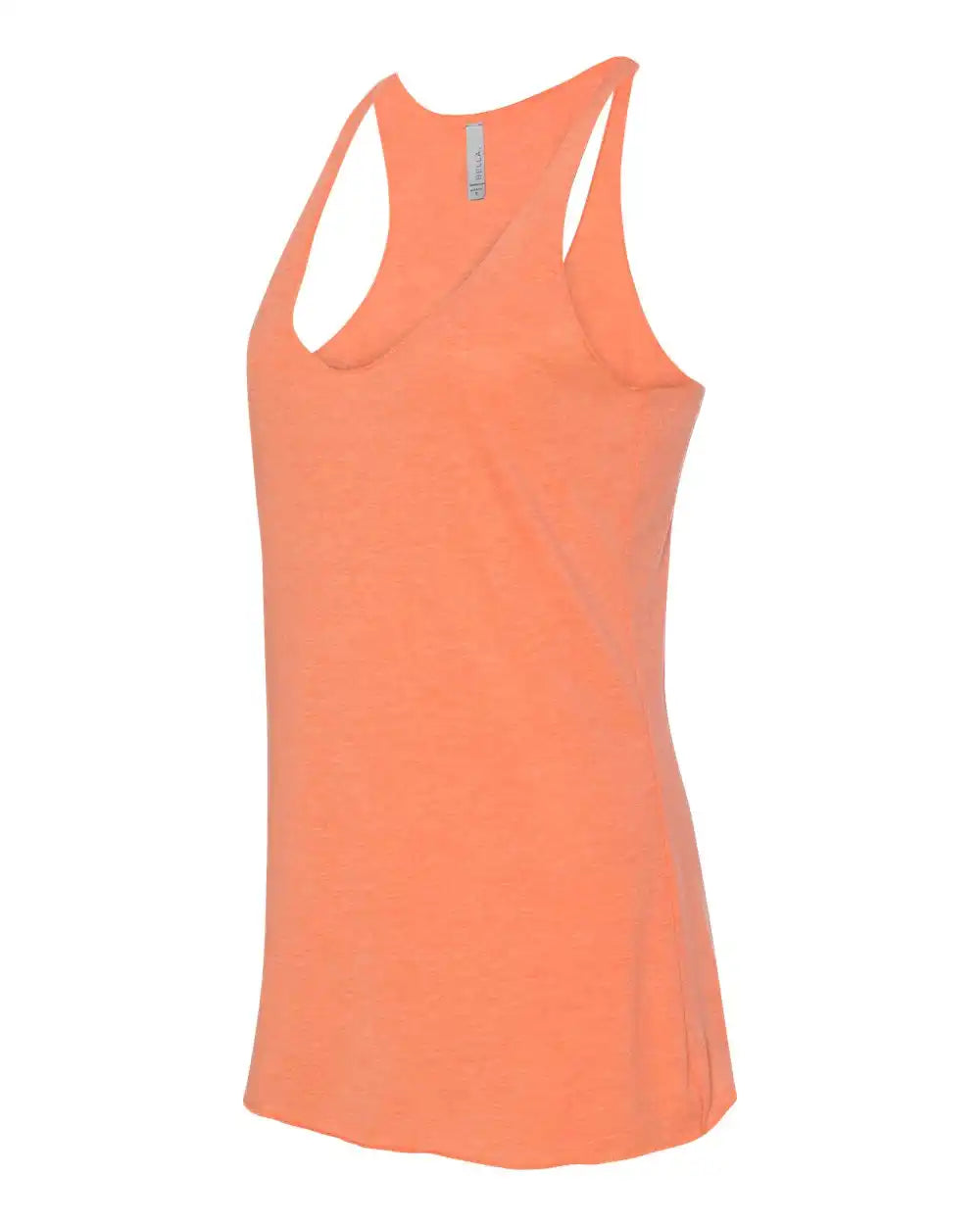 Bella + Canvas 8430 Women’s Triblend Racerback Tank - Orange - Xs