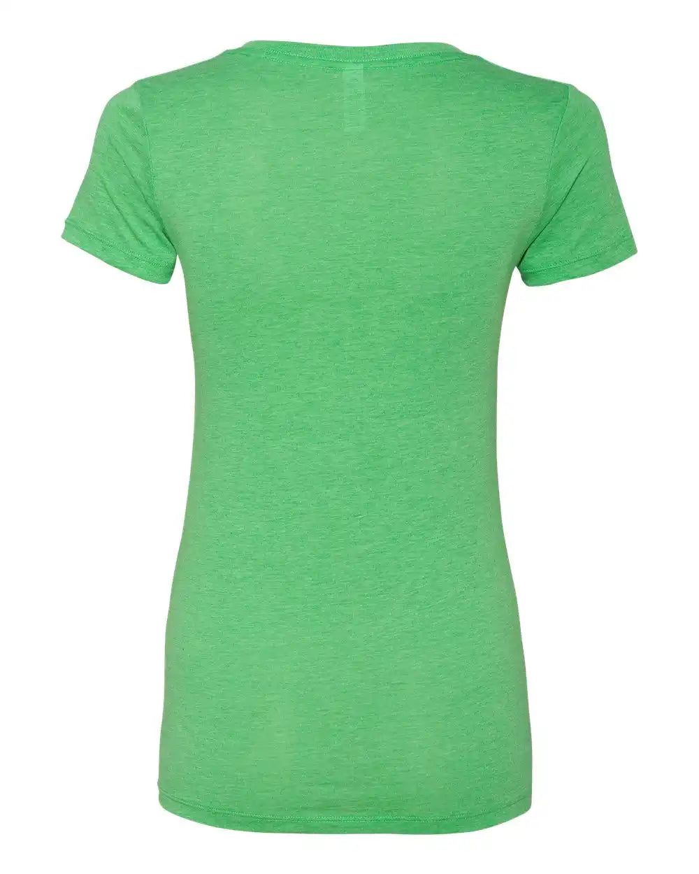 Bella + Canvas 8435 Women’s Triblend Deep V-neck Tee - Green