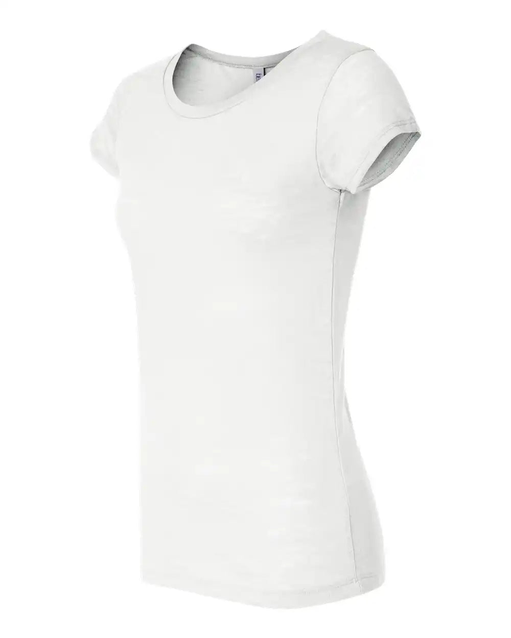 Bella + Canvas 8601 Women’s Burnout Tee - White / 2xl
