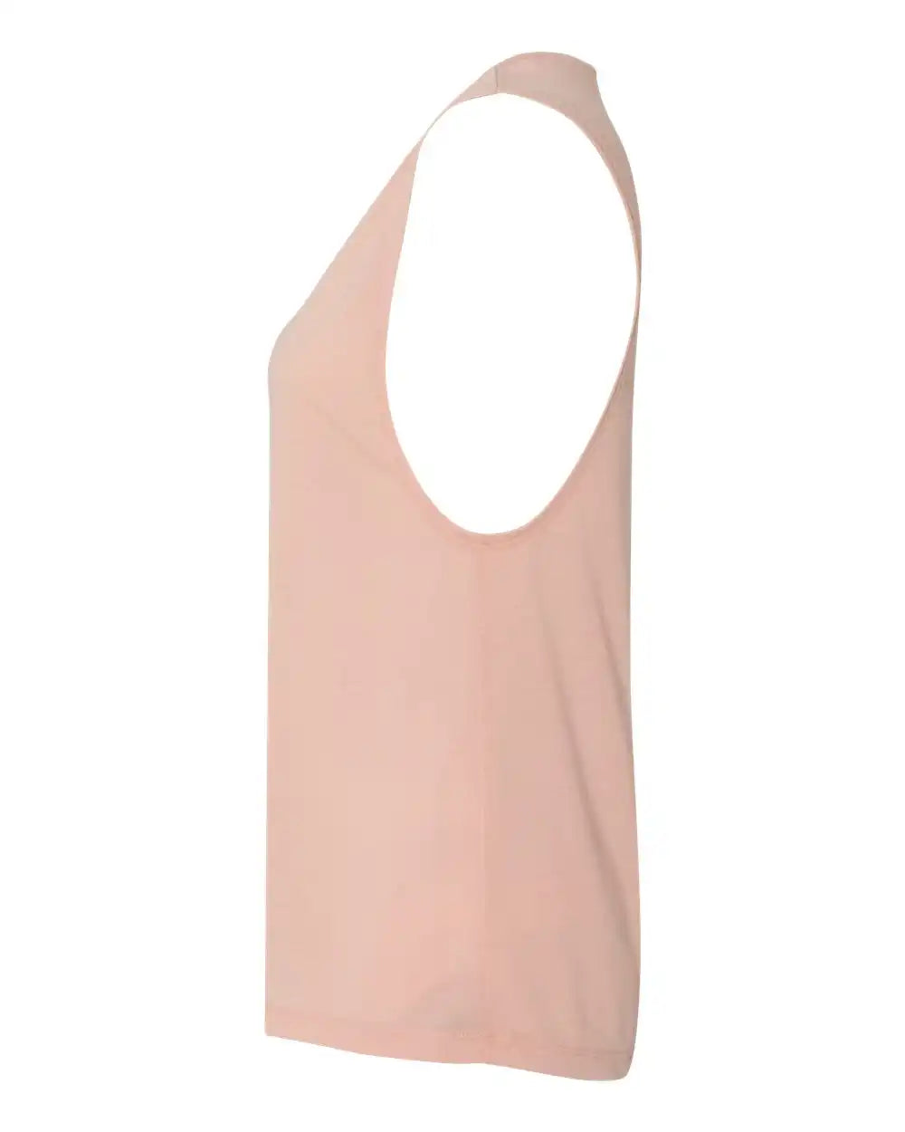 Bella + Canvas 8803 Women’s Flowy Scoop Muscle Tank - Peach