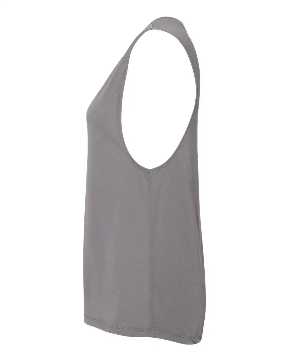 Bella + Canvas 8803 Women’s Flowy Scoop Muscle Tank - Storm