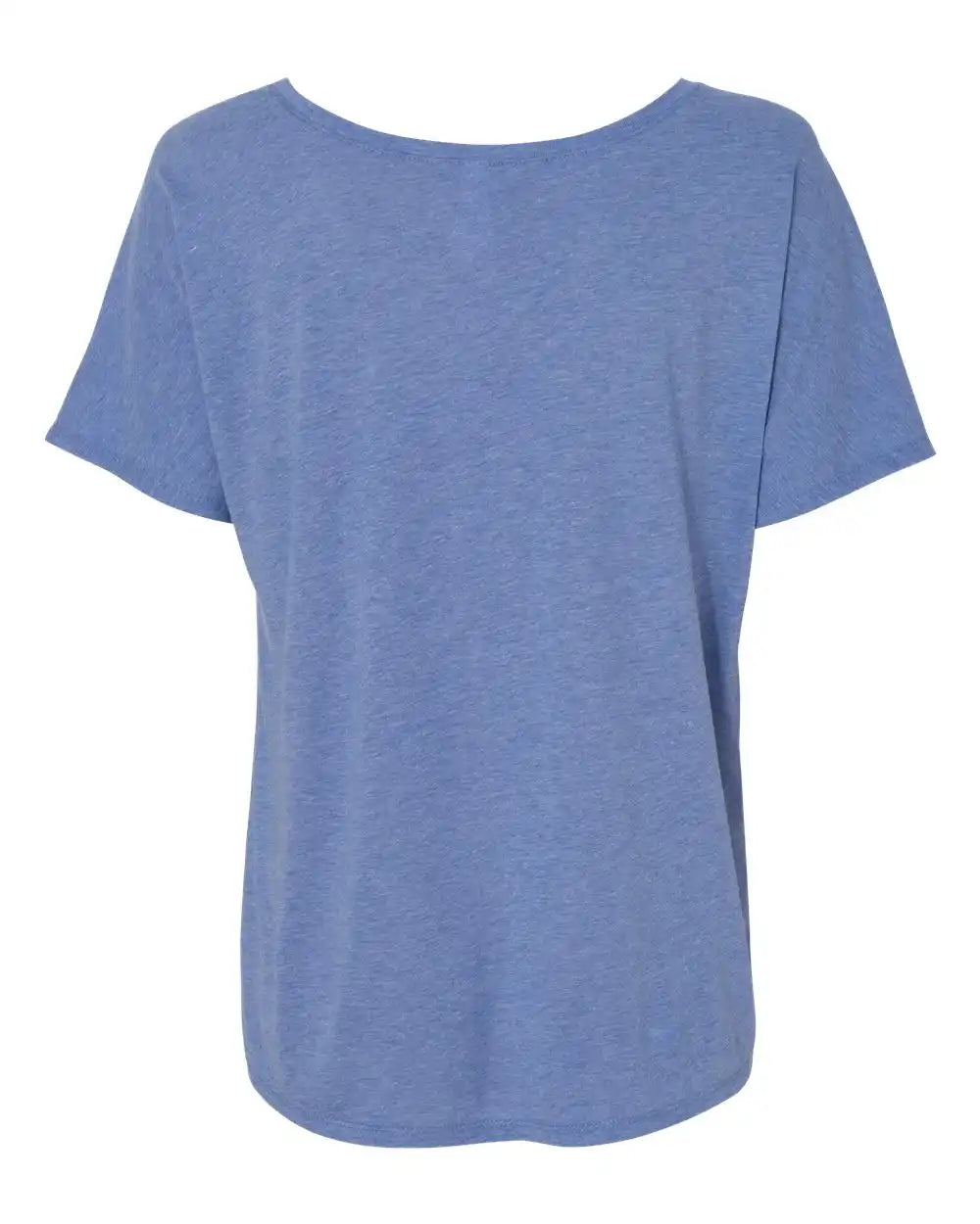 Bella + Canvas 8816 Women’s Slouchy Tee - Blue Triblend