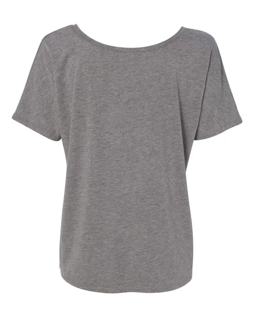 Bella + Canvas 8816 Women’s Slouchy Tee - Grey Triblend - s