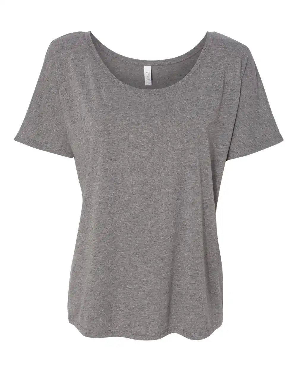 Bella + Canvas 8816 Women’s Slouchy Tee - Grey Triblend - s