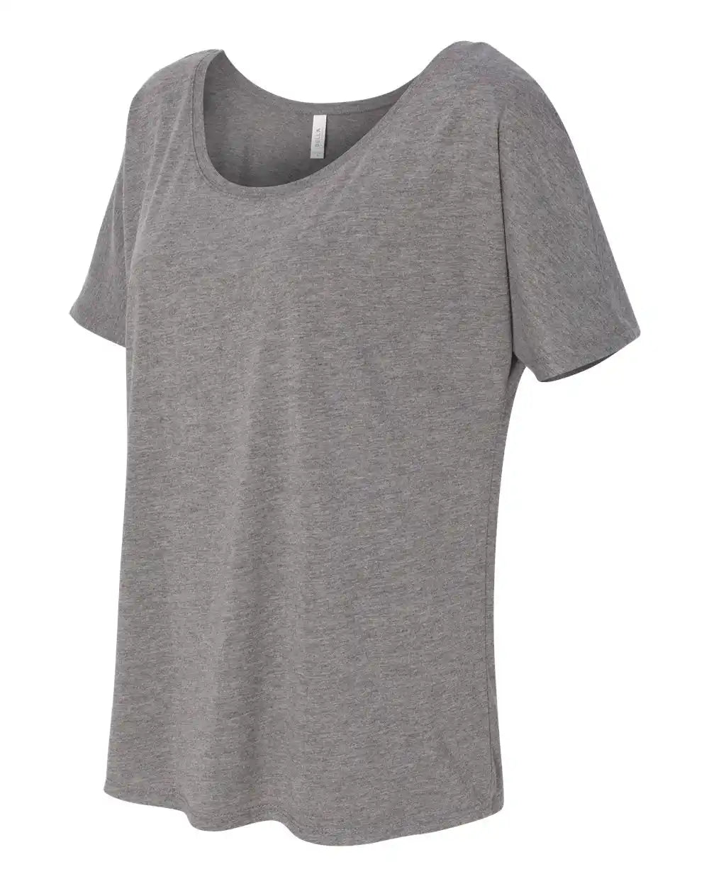 Bella + Canvas 8816 Women’s Slouchy Tee - Grey Triblend - s