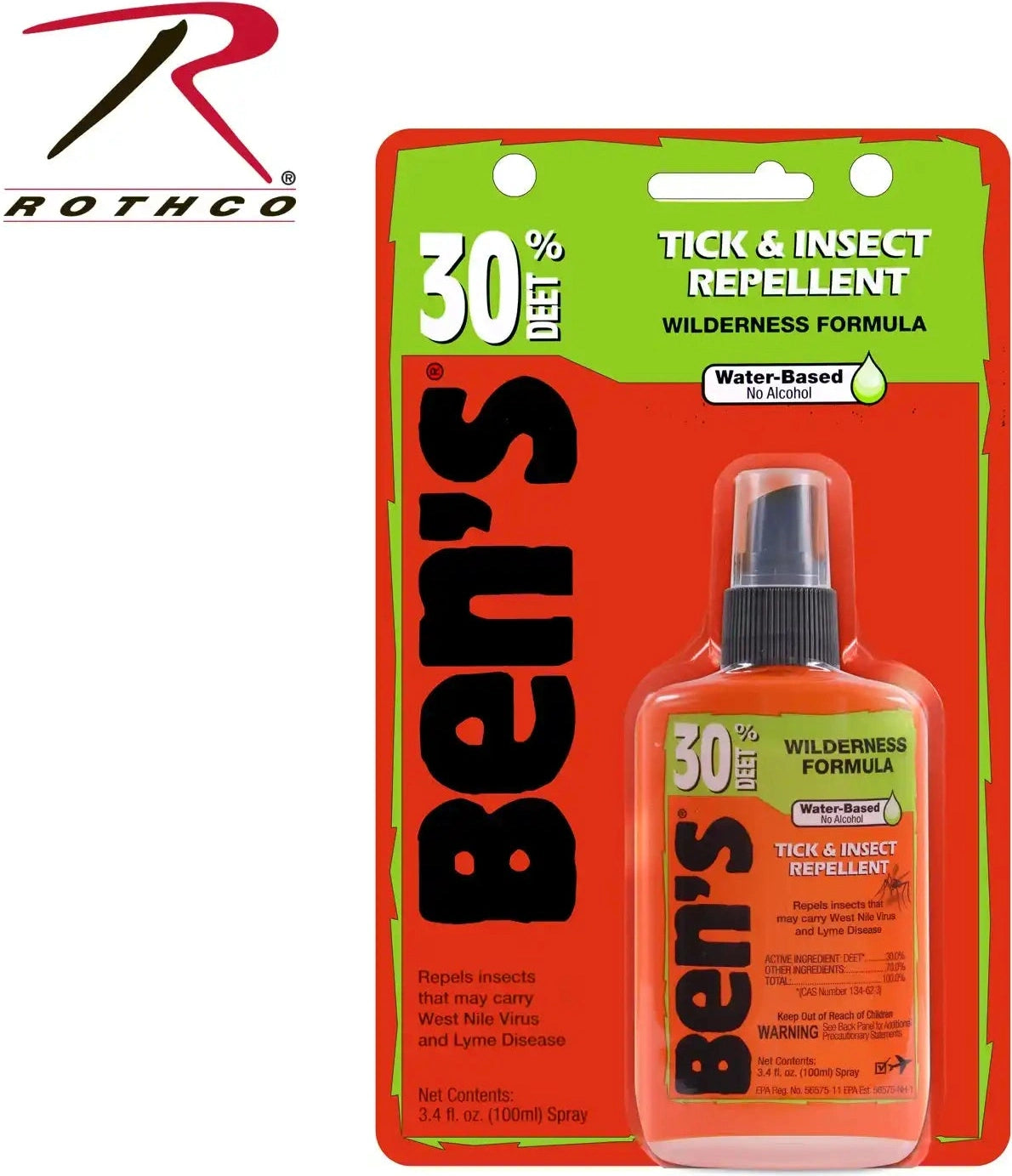 Ben’s 30 Spray Pump Insect Repellent