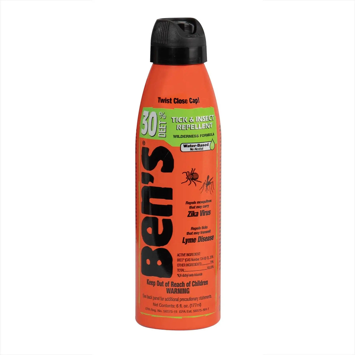 Ben’s 30 Tick & Insect Repellent 6 Oz. Eco Spray