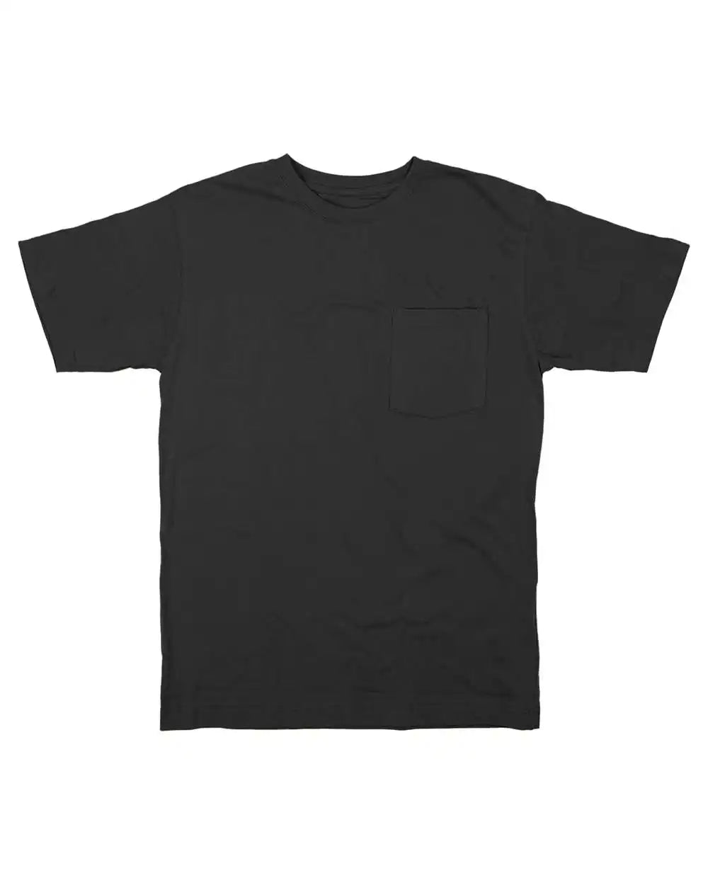Berne Apparel Bsm16 Heavyweight Pocket T-shirt - Black - s