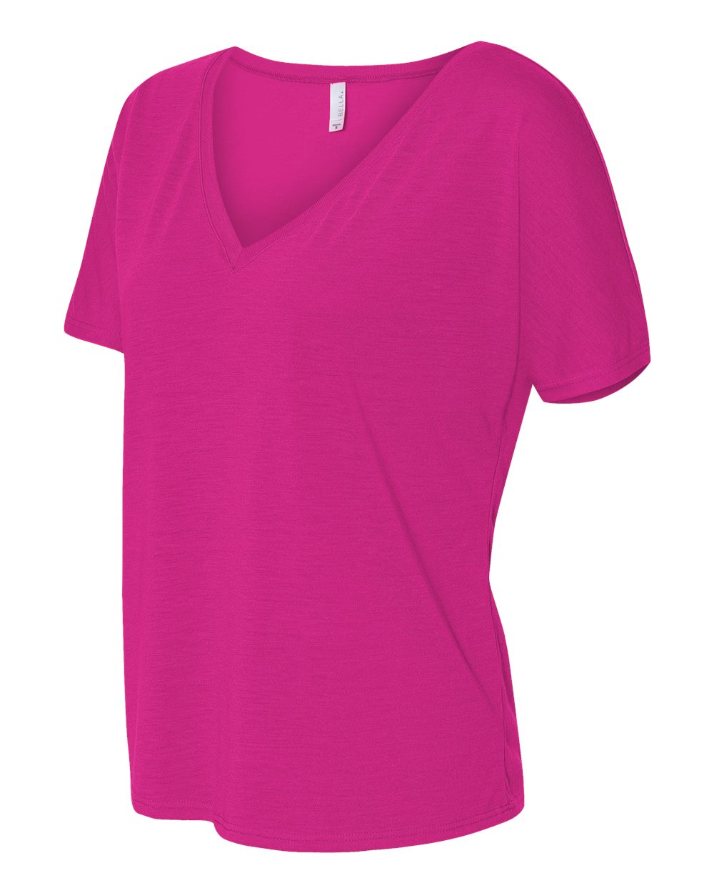 Berry Women’s Slouchy V-Neck Tee - 8815