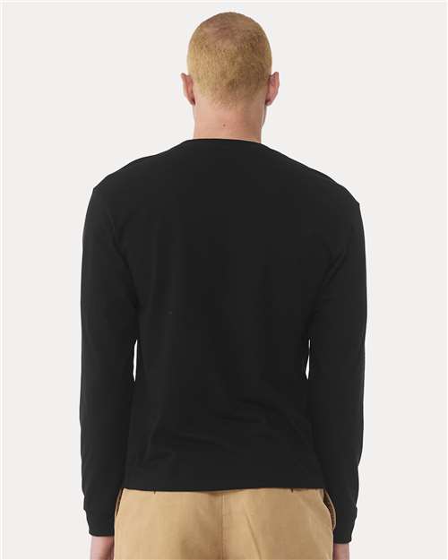 Black 6 oz. Heavyweight Long Sleeve Tee - 3511