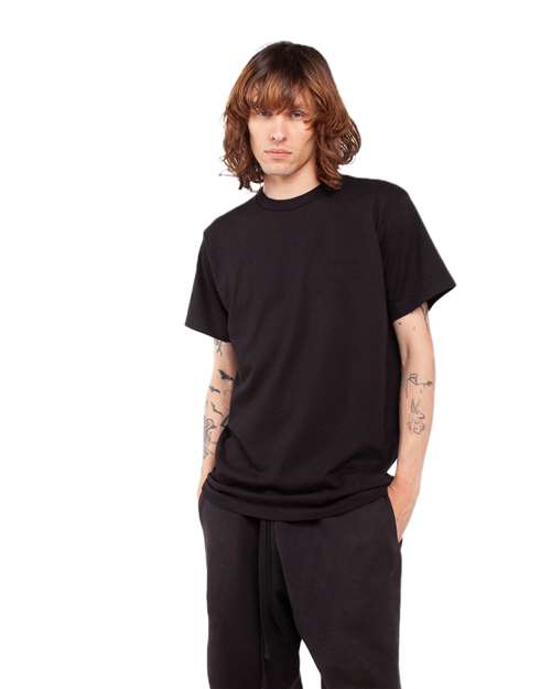 Black Active Crewneck T-Shirt - SHASS