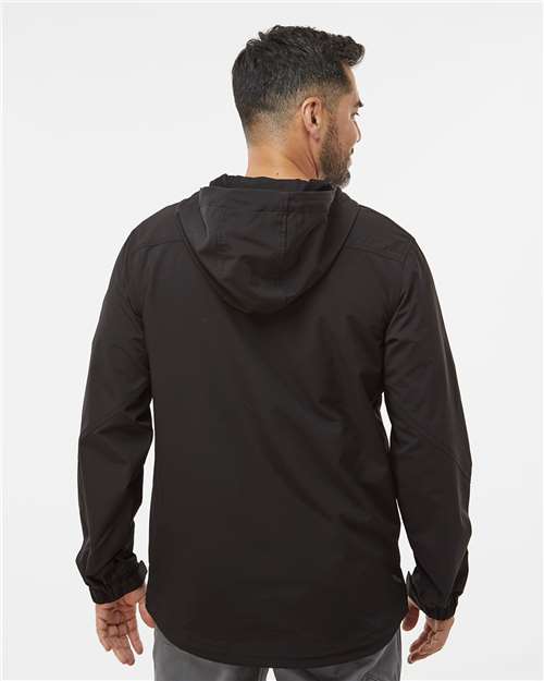 Black Apex Soft Shell Hooded Jacket - 5310