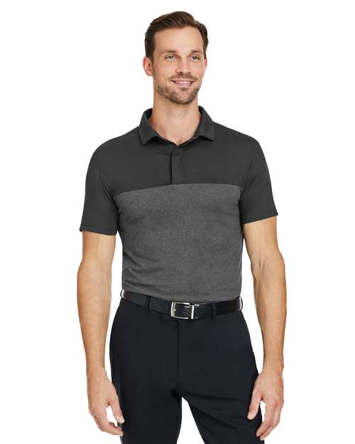 Black/ Black Frost Spyre Flex Colorblock Polo - S18023
