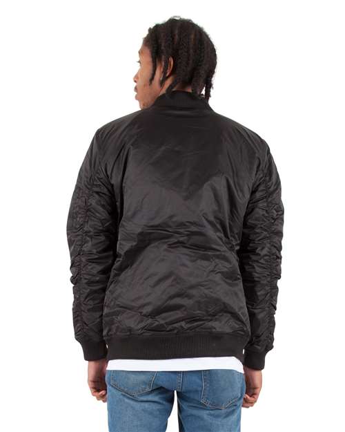 Black Bomber Jacket - SHBJ