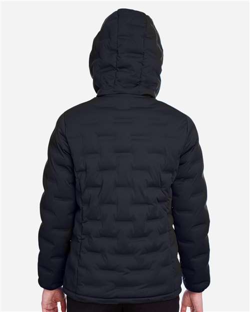 Black/ Carbon Women's Loft Puffer Jacket - NE708W