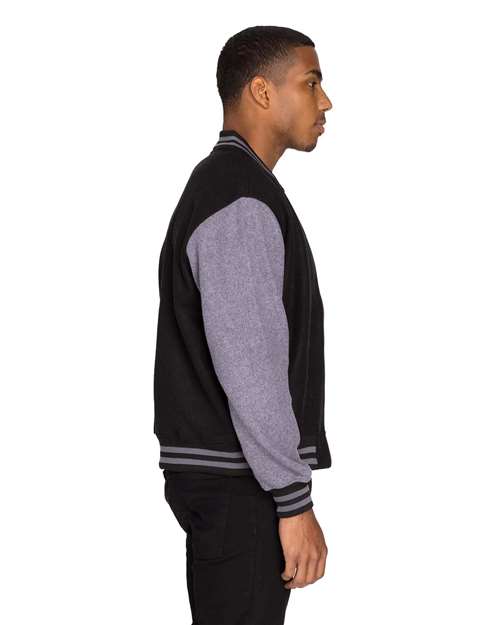 Black/ Charcoal Heather Legend Jacket - 364J
