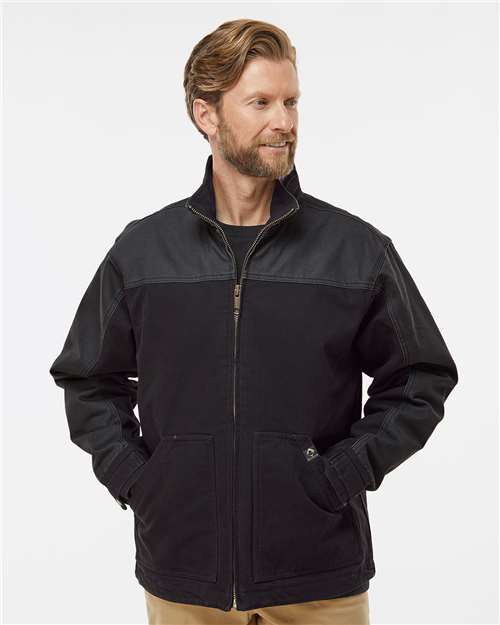 Black/ Charcoal Horizon Boulder Cloth™ Canvas Jacket - 5089