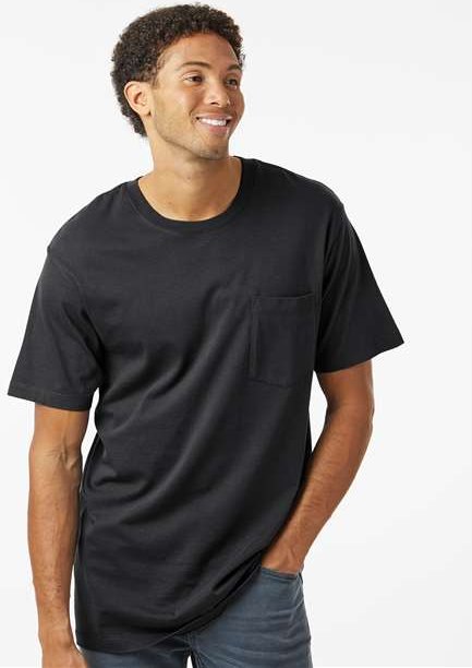 Black Classic Pocket T-Shirt - 210