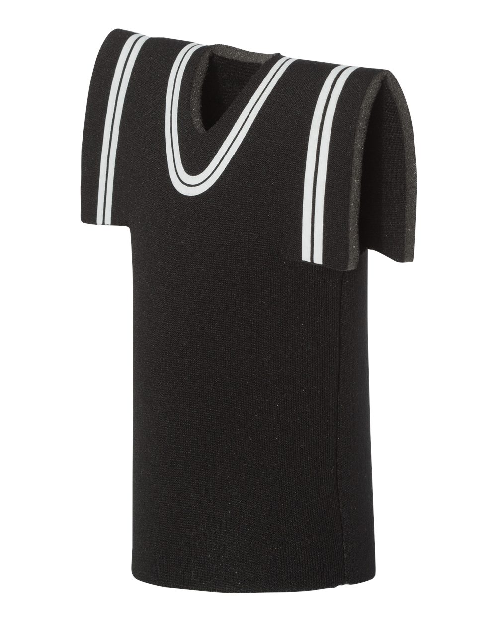 Black Collapsible Jersey Foam Can & Bottle Holder - FT008