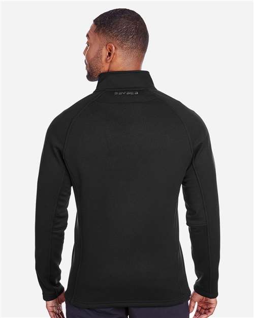 Black Constant Half-Zip Sweater - S16561