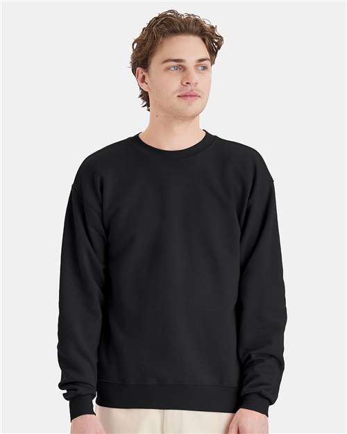 Black Ecosmart® Crewneck Sweatshirt - P160