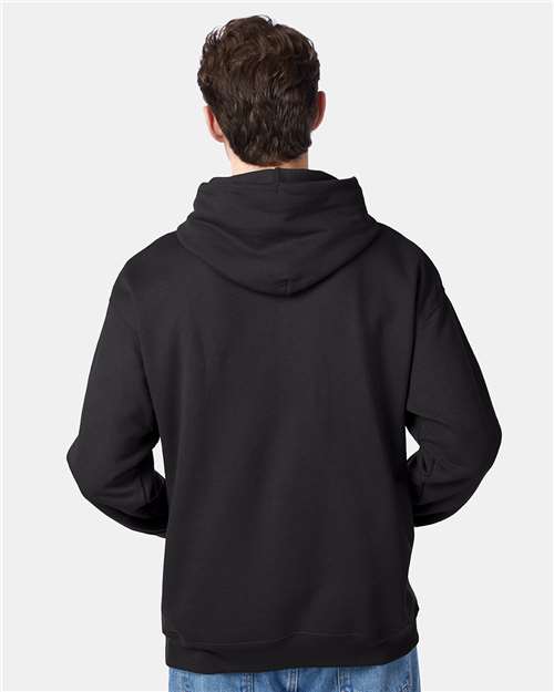 Black Ecosmart® Hooded Sweatshirt - P170