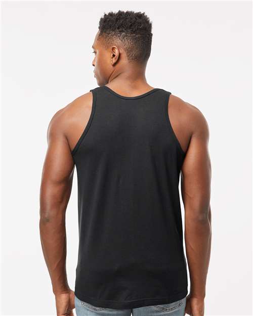 Black Fine Jersey Tank Top - S105