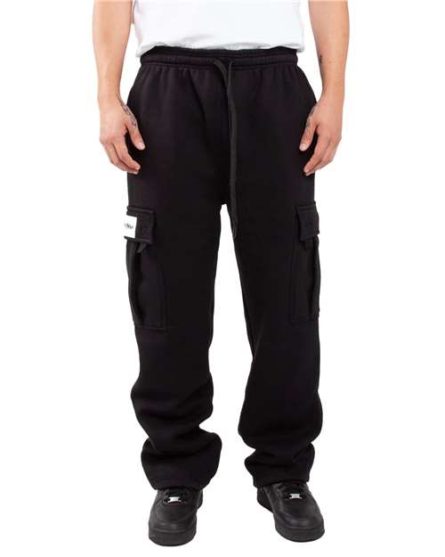 Black Fleece Cargo Pants - SHFCP