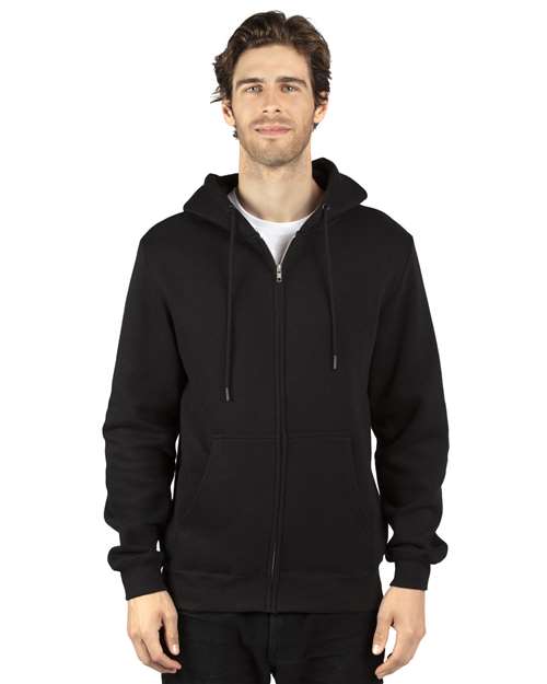 Black Fleece Full-Zip Hooded Sweatshirt - 320Z