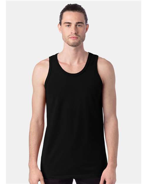 Black Garment-Dyed Unisex Tank Top - GDH300