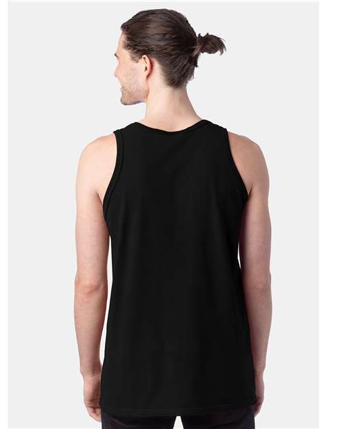 Black Garment-Dyed Unisex Tank Top - GDH300