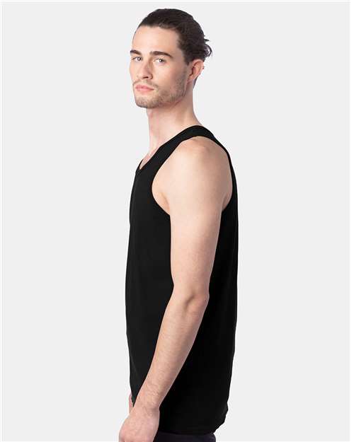 Black Garment-Dyed Unisex Tank Top - GDH300