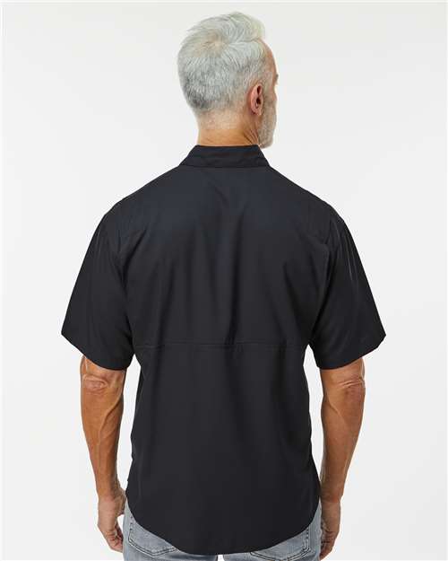 Black Hatteras Performance Short Sleeve Fishing Shirt - 700