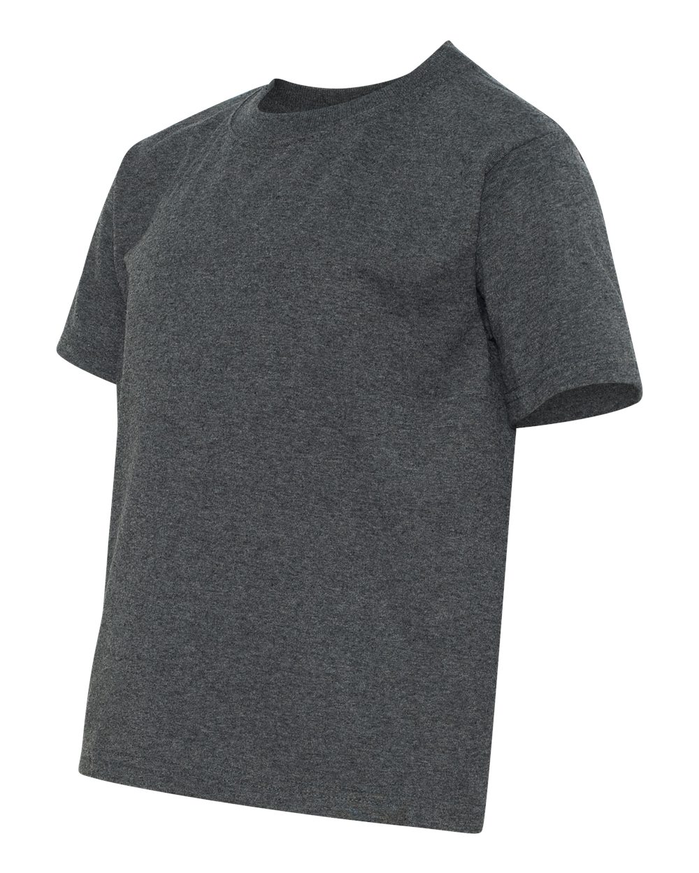 Black Heather Dri-Power® Youth 50/50 T-Shirt - 29BR