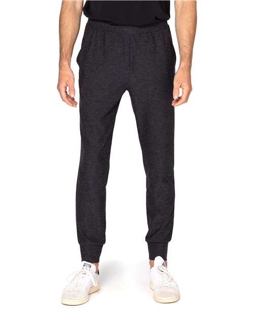 Black Heather Impact Jogger Pants - 380P