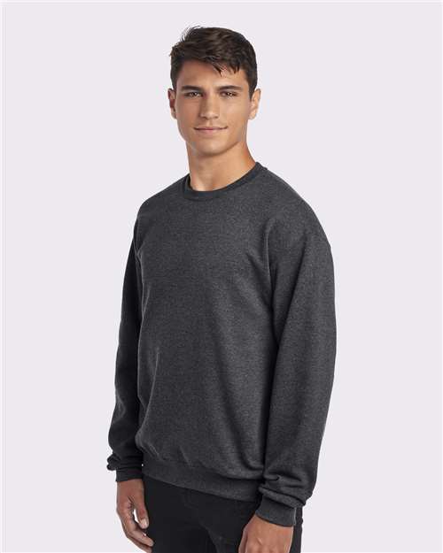 Black Heather NuBlend® Crewneck Sweatshirt - 562MR