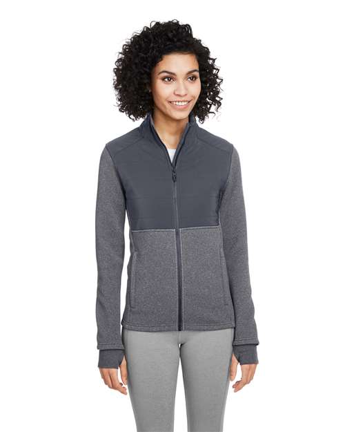 Black Heather/ Polar Women's Pursuit Jacket - s17299