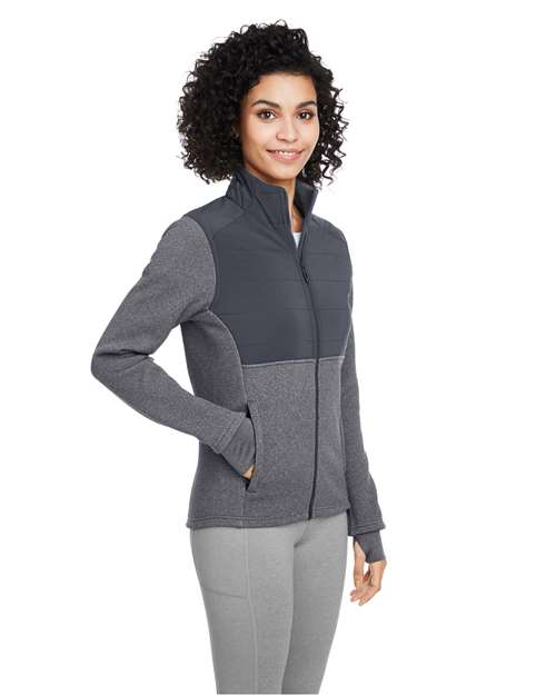 Black Heather/ Polar Women's Pursuit Jacket - s17299