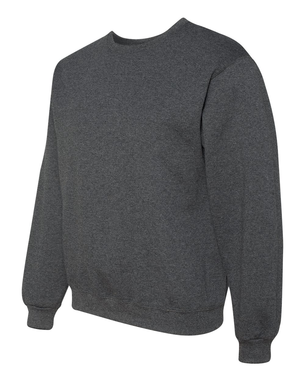 Black Heather Super Sweats NuBlend® Crewneck Sweatshirt - 4662MR