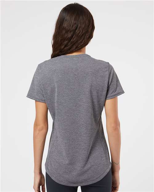 Black Heather Women's Sport T-Shirt - A377