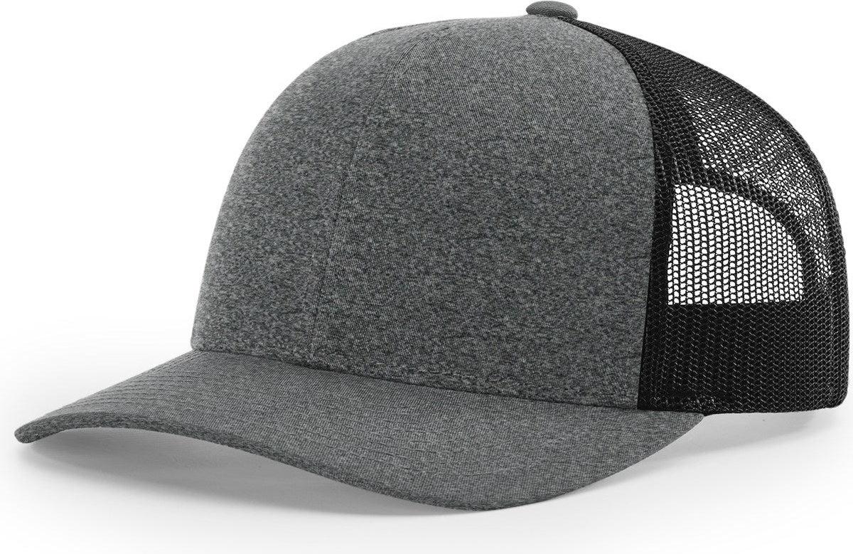Black Heather/Black Low Pro Heather Trucker grouped