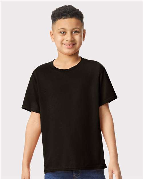 Black Heavy Cotton™ Youth T-Shirt - 5000B