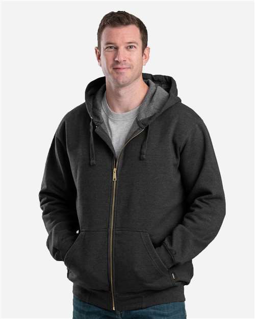 Black Heritage Full-Zip Hooded Sweatshirt - SZ413