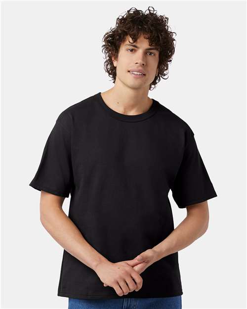 Black Heritage Jersey T-Shirt - T105