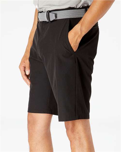 Black Hybrid Stretch Shorts - 9820
