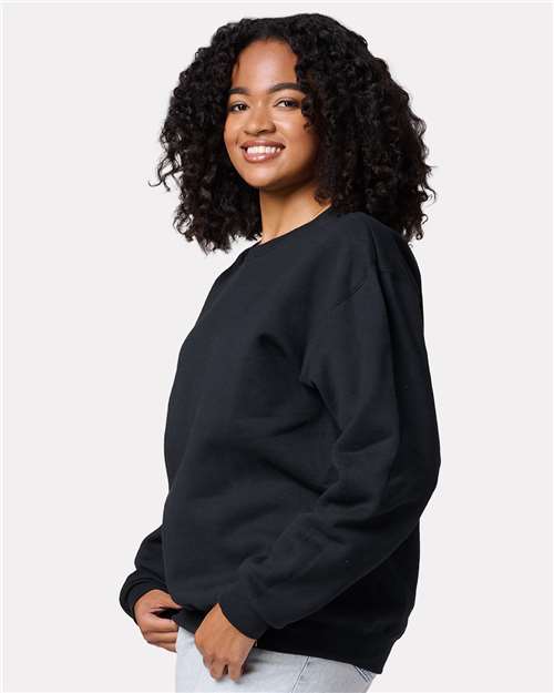 Black Ink Rugged Crewneck Sweatshirt - C12MR