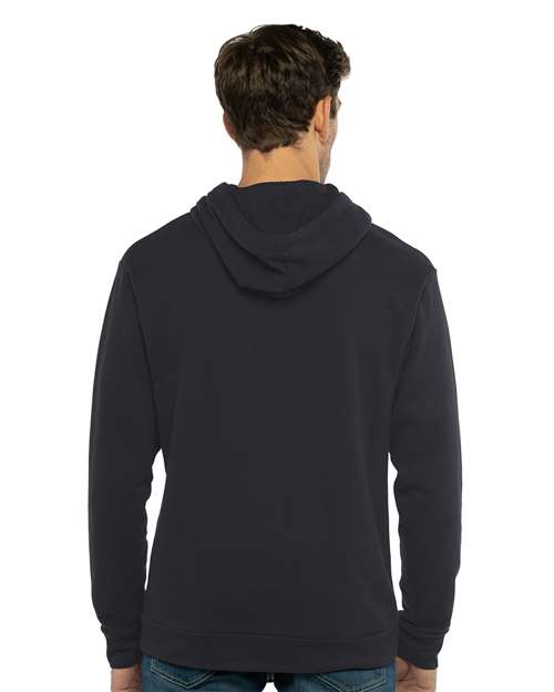 Black Laguna Sueded Hoodie - 9304